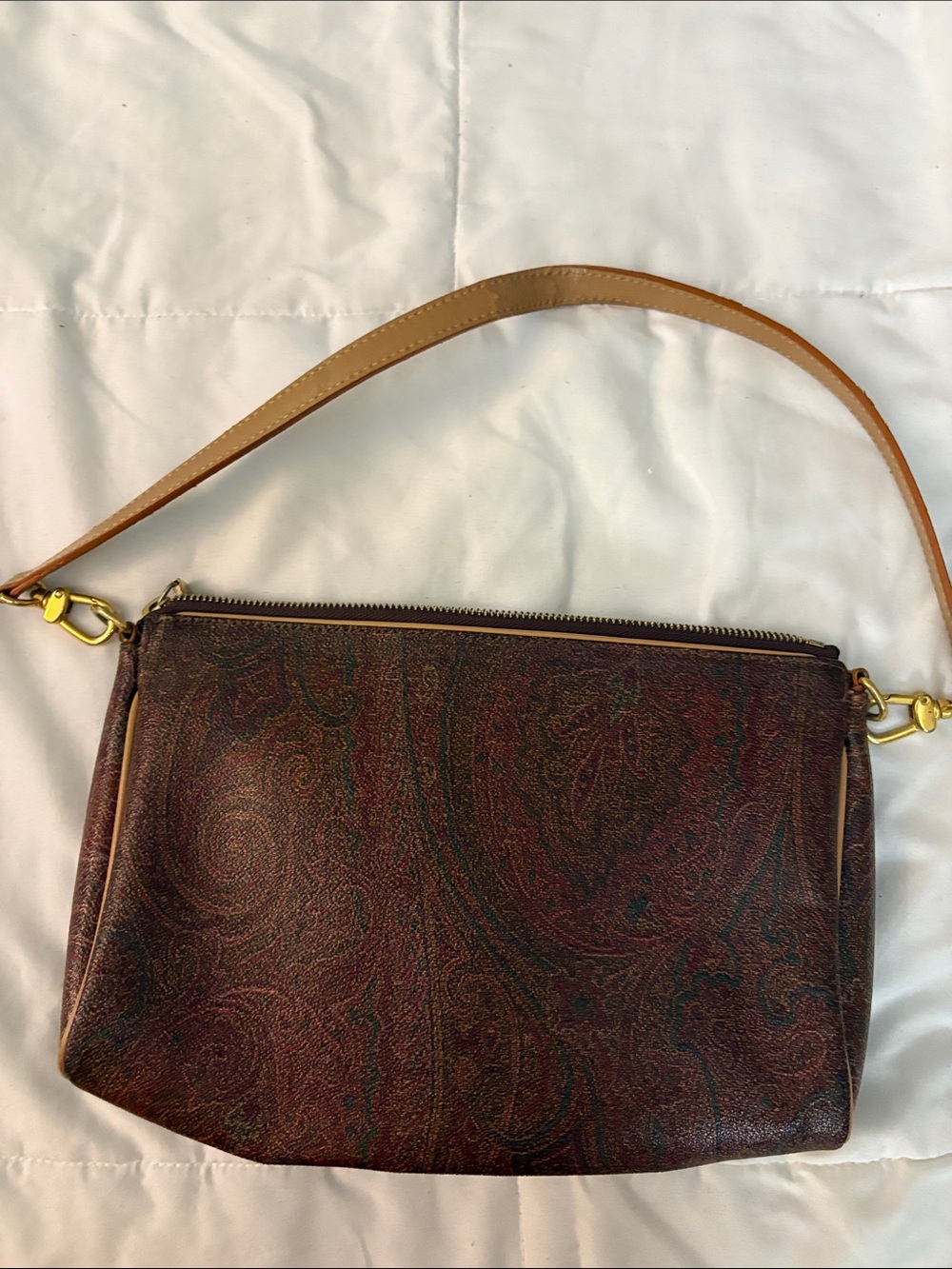 Classic Leather Crossbody Bag